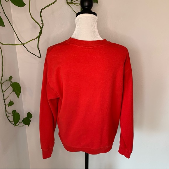 Red Levi’s Sweatshirt Size M - Picture 2 of 10